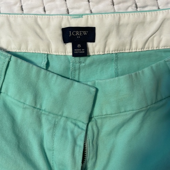 J Crew chinos - size 8, teal - Picture 3 of 3